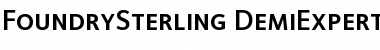 Download FoundrySterling-DemiExpert Font Download FoundrySterling-DemiExpert Font