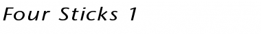 Download Four Sticks 1 Font Download Four Sticks 1 Font