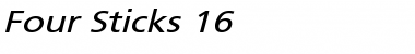 Download Four Sticks 16 Font Download Four Sticks 16 Font