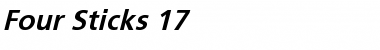 Download Four Sticks 17 Font Download Four Sticks 17 Font
