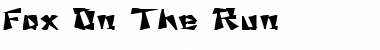 Download Fox On The Run 1 Font Download Fox On The Run 1 Font
