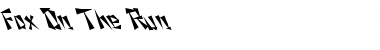 Download Fox On The Run 5 Font Download Fox On The Run 5 Font