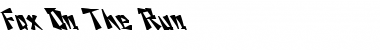 Download Fox On The Run 7 Font Download Fox On The Run 7 Font