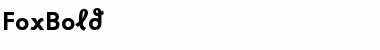 Download FoxBold Font Download FoxBold Font