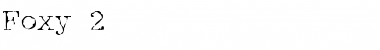 Download Foxy 2 Font Download Foxy 2 Font