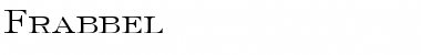 Download Frabbel Font Download Frabbel Font