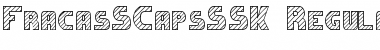 Download FracasSCapsSSK Font Download FracasSCapsSSK Font