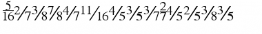 Download FractionsRoman Font Download FractionsRoman Font