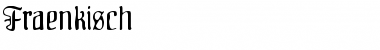 Download Fraenkisch Font Download Fraenkisch Font