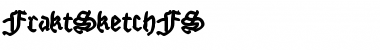 Download FraktSketchFS Font Download FraktSketchFS Font