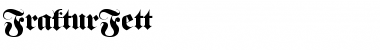 Download FrakturFett Font Download FrakturFett Font