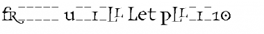 Download Frances Uncial LET Font Download Frances Uncial LET Font