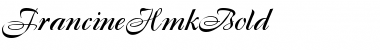 Download FrancineHmkBold Font Download FrancineHmkBold Font