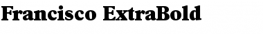 Download Francisco-ExtraBold Font Download Francisco-ExtraBold Font