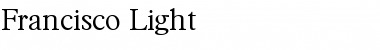 Download Francisco-Light Font Download Francisco-Light Font