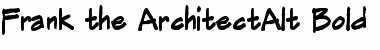 Download Frank the ArchitectAlt Bold Font Download Frank the ArchitectAlt Bold Font