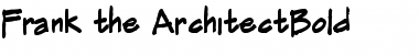 Download Frank the ArchitectBold Font Download Frank the ArchitectBold Font