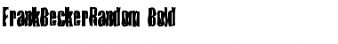 Download FrankBeckerRandom Font Download FrankBeckerRandom Font