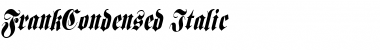 Download FrankCondensed Font Download FrankCondensed Font