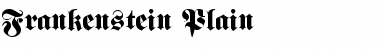 Download Frankenstein Font Download Frankenstein Font