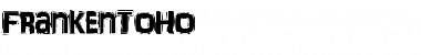 Download FrankenTOHO Font Download FrankenTOHO Font