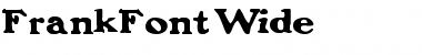 Download FrankFont Wide Font Download FrankFont Wide Font