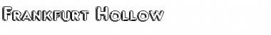 Download Frankfurt Hollow Font Download Frankfurt Hollow Font