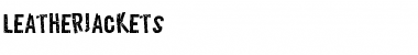 Download LeatherJackets Font Download LeatherJackets Font