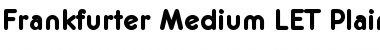 Download Frankfurter Medium LET Font Download Frankfurter Medium LET Font