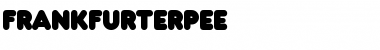 Download FrankfurterPEE Font Download FrankfurterPEE Font