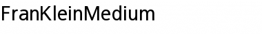 Download FranKleinMedium Font Download FranKleinMedium Font