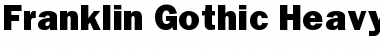 Download Franklin Gothic Heavy Font Download Franklin Gothic Heavy Font