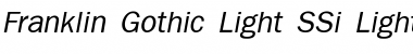 Download Franklin Gothic Light SSi Font Download Franklin Gothic Light SSi Font