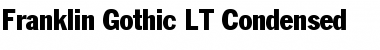 Download FranklinGothic LT Condensed Font Download FranklinGothic LT Condensed Font