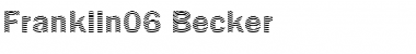 Download Franklin06 Becker Font Download Franklin06 Becker Font