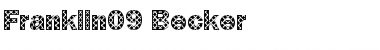 Download Franklin09 Becker Font Download Franklin09 Becker Font