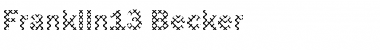 Download Franklin13 Becker Font Download Franklin13 Becker Font