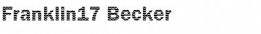 Download Franklin17 Becker Font Download Franklin17 Becker Font