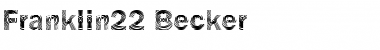 Download Franklin22 Becker Font Download Franklin22 Becker Font