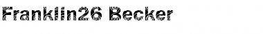 Download Franklin26 Becker Font Download Franklin26 Becker Font