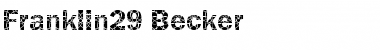 Download Franklin29 Becker Font Download Franklin29 Becker Font