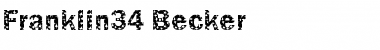 Download Franklin34 Becker Font Download Franklin34 Becker Font