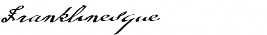 Download Franklinesque Font Download Franklinesque Font