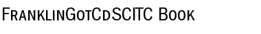 Download FranklinGotCdSCITC Font Download FranklinGotCdSCITC Font