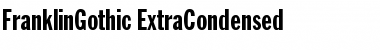 Download FranklinGothic-ExtraCondensed Font Download FranklinGothic-ExtraCondensed Font