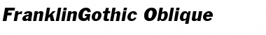 Download FranklinGothic-Oblique Font Download FranklinGothic-Oblique Font