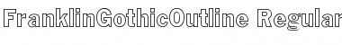 Download FranklinGothicOutline Font Download FranklinGothicOutline Font
