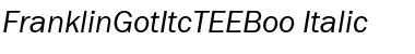Download FranklinGotItcTEEBoo Font Download FranklinGotItcTEEBoo Font