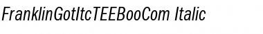 Download FranklinGotItcTEEBooCom Font Download FranklinGotItcTEEBooCom Font