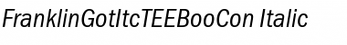 Download FranklinGotItcTEEBooCon Font Download FranklinGotItcTEEBooCon Font